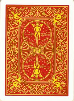 Zodiac Deck Bicycle Rider Back Playing Cards